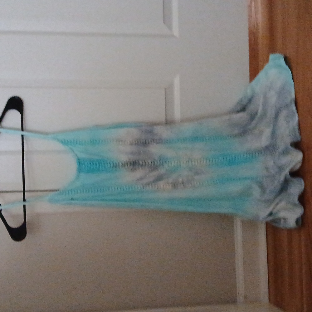 Blue Beach Cover Up Never Worn